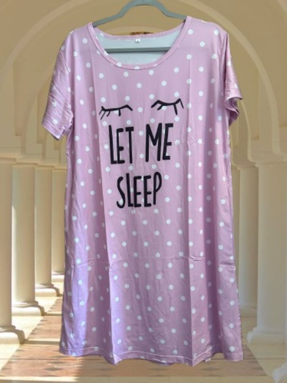 New Let me Sleep Sleepshirt/Gown L